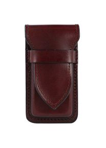 Mika Estuche de cuero 7 cm marrón