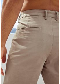 H.I.S. Heren Chinobroek in beige ,maat 32, Witt, 98% Katoen, 2% Elastan