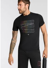 Puma T-shirt ESS LOGO LAB HOG TEE heren t-shirts maat L zwart