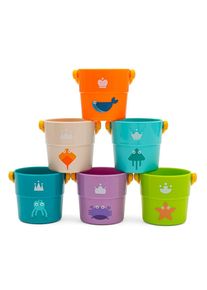 Hrnčeky na hranie Baby Mix, 6 ks