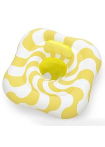 Bestway 32298 Nafukovací baby sedací kruh s opierkou, 79 x 79 cm