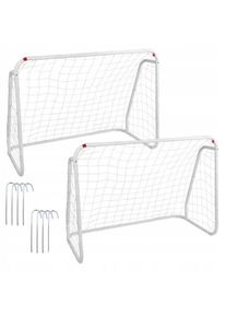 Aldotrade Futbalová bránka 124 x 96 x 61 cm, súprava 2ks