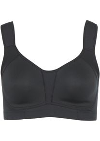 active by Lascana Dames Sportbeha in zwart ,maat 70C, Witt, 90% Polyester, 10% Elastan