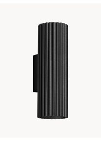 SOLLUX Lampa ścienna LED Gleam Czarny Metal Ø 11 x W 22 cm