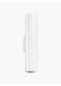 SOLLUX Lampa ścienna LED Gleam Biały Metal Ø 30 x W 9 cm