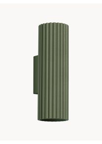 SOLLUX Lampa ścienna Gleam Zielony Metal Ø 11 x W 22 cm