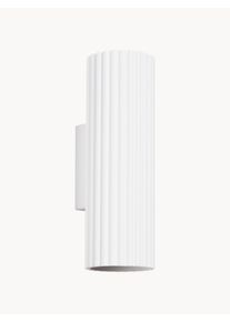 SOLLUX Lampa ścienna LED Gleam Biały Metal Ø 11 x W 22 cm