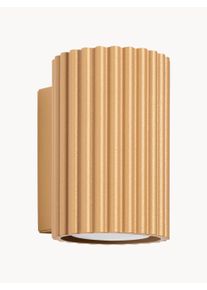 SOLLUX Lampa ścienna Gleam Złoty Metal Ø 9 cm x W 15 cm