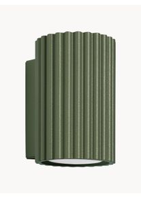 SOLLUX Lampa ścienna Gleam Zielony Metal Ø 9 x W 15 cm