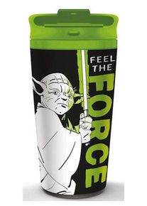 Pyramid - Star Wars (Yoda - Feel The Force) Metal Travel - Becher