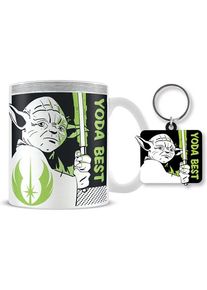 Pyramid - Star Wars (Yoda Best) Mug & Keychain Set - Becher