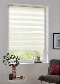 my home Doppelrollo »MARANO«, Lichtschutz, Sichtschutz-Verdunkelung, ohne Bohren, freihängend, Fixmaß, Klemmträgern