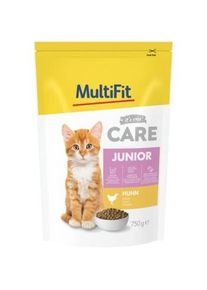 MultiFit MultiFt Care Trockenfutter Katze, Junior, Huhn 750 g