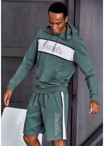 Heren Sweatshort in lichtpetrol ,maat 44/46, WITT, 60% Katoen, 40% Polyester