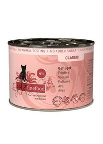 Catz Finefood Nassfutter Katze Classic Adult No. 3 Geflügel 6x200 g