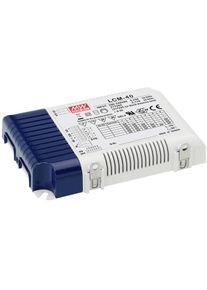 MW Mean Well LCM-40DA2 LED-Treiber AC/DC-LED-Netzteil 42 Watt 1,05A 2-100V
