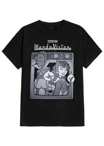 WandaVision - Vintage TV - T-shirt - svart - XXL - 100% bomull,Jersey