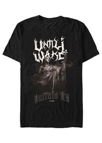Until I Wake - Roman - T-shirt - czarny - S - 100% bawełna,Golf