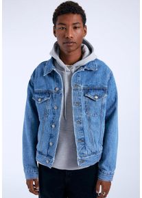 Dr. Denim - Joey Trucker Stream Sky Retro - Kurtka - niebieski - L - 100% bawełna,Dżinsowa