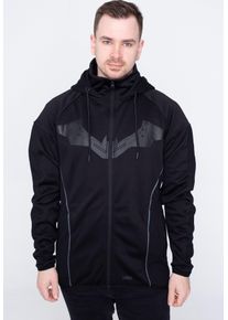 Batman - Tech Suit - Bluza na zamek błyskawiczny - czarny - XL - 100% poliestru,Pot
