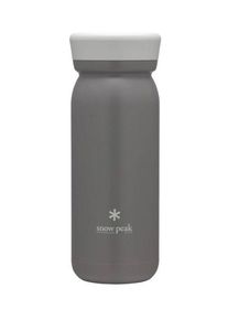 Snow Peak - Stainless Vacuum Milk 500 Ash - Butelka - szary - Onesize - Żywica,Stal nierdzewna,Metal