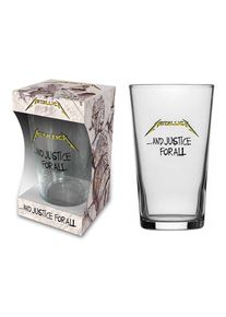 Metallica - And Justice For All Pint - Szkło - brak koloru - Onesize - Szkło,Szkło