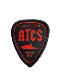 Atticus - Plectrum Black - Naszywka - czarny - Onesize - 100% poliestru