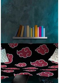 Naruto - Akatsuki - Filt - mångfärgad - Onesize - 100% Polyester,Sammet