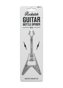 Winkee Rocks - Gitarre Metal - Otwieracz do butelek - szary - Onesize - Stal nierdzewna,Metal