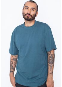 Urban Classics - Tall Teal - Camiseta - azul - S - 100% algodón,Jersey