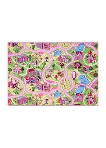 Rebel Roads Legetæppe - Pink Tivoli - 140 x 200 cm