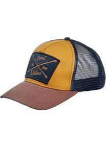 Spirit Motors Retro Trucker Cap 1.0 beige/blau - Motorradbekleidung - Freizeitbekleidung - Caps & Mützen