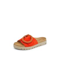 Peter Hahn Gabor - Slippers, oranje, Maat 36, leer