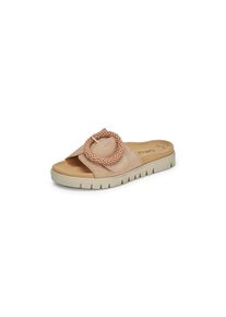 Peter Hahn Gabor - Slippers, beige, Maat 36, leer