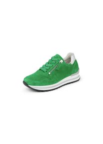 Gabor - Sneakers met ritssluiting, groen, Maat 36, leer