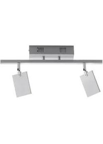 Neuhaus Pure Led-Strahler , Alufarben , Metall, Kunststoff , Uni , länglich , 24x22.5x52.5 cm , Farbtemperaturwechsler , Lampen & Leuchten, Leuchtenserien
