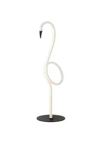 Elstead Lighting Led-Schreibtischleuchte , Weiß , Metall, Kunststoff , Flamingo , Tierform , 50 cm , Grüner Punkt, RoHS, Europäischer Sicherheitsstandard , Lampen & Leuchten, Leuchtenserien