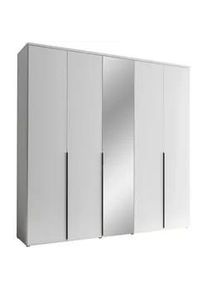 Pol-Power Mid.you Drehtürenschrank , Weiß , Kunststoff , 3 Fächer , 0 Schubladen , 225x225x52 cm , Schlafzimmer, Komplette Schlafzimmer und Serien, Schlafzimmerserien