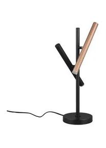 Musterring Led-Tischleuchte , Braun, Schwarz , Metall , F , 50.0 cm , Farben fixierbar, Farbtemperaturwechsler , Lampen & Leuchten, Innenbeleuchtung, Tischlampen