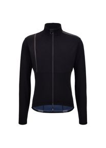 Santini Vega+ Winter Jacket Cycling jacket Men (XXL, black)