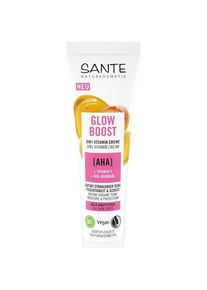 Sante Naturkosmetik Vochtinbrenger Glow Boost vitaminecrème Gezichtscrème Dames 30 ml