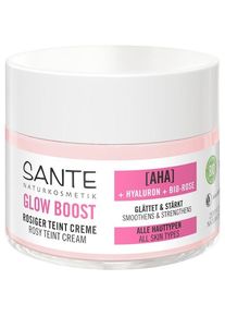 Sante Naturkosmetik Vochtinbrenger Glow Boost teint crème Gezichtscrème Dames 50 ml