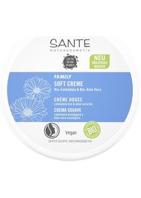 Sante Naturkosmetik Vochtinbrenger Zachte crème biologische calendula & aloë vera Hydratatie Dames 150 ml