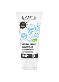 Sante Naturkosmetik Douche verzorging Natural Dreams douchecrème bio-vanille & bio kokosolie Dames 200 ml