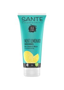 Sante Naturkosmetik Douche verzorging Mint Limonade Douchegel Cosmetica Dames 200 ml