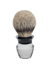 ERBE® ERBE Escova de barbear Pincel com cabo prateado, acrílico Acessórios Male