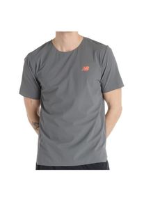 New Balance Race Day Ultra Light T-Shirt Hardloopshirt Heren (XL |grijs)