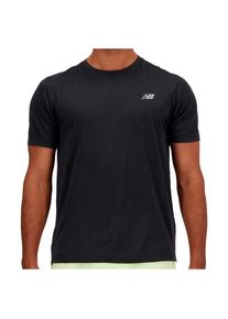 New Balance Athletics T-Shirt Hardloopshirt Heren (XL |zwart)