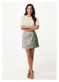 Mexx Rok lichtblauw/goudkleurig - 51% | Maat: 36 |
