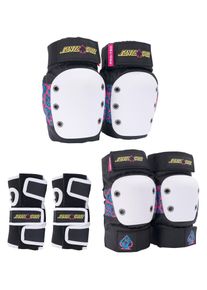 PRO-TEC x Santa Cruz Adult Street Protection-Set black white pink